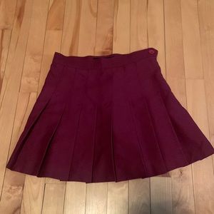 American Apparel Pleated Skirt
